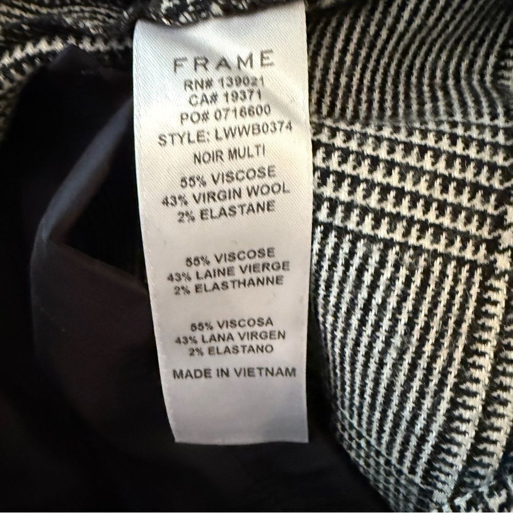 Frame Houndstooth Trouser - Picture 7 of 8